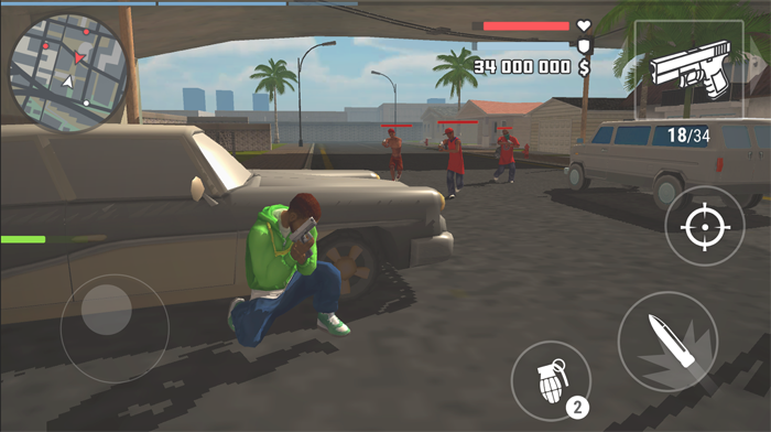 The Grand Wars: San Andreas – game mobile hay không kém GTA chính thống