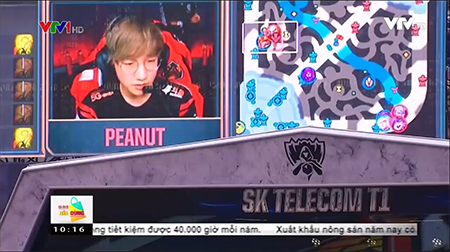 Liên Minh Huyền Thoại: Peanut bất ngờ xuất hiện trên sóng truyền hình VTV1