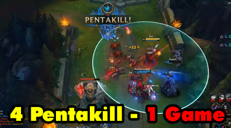 Kỷ lục LMHT: Xác lập 4 pha Pentakill chỉ trong 1 game với vị tướng Kalista