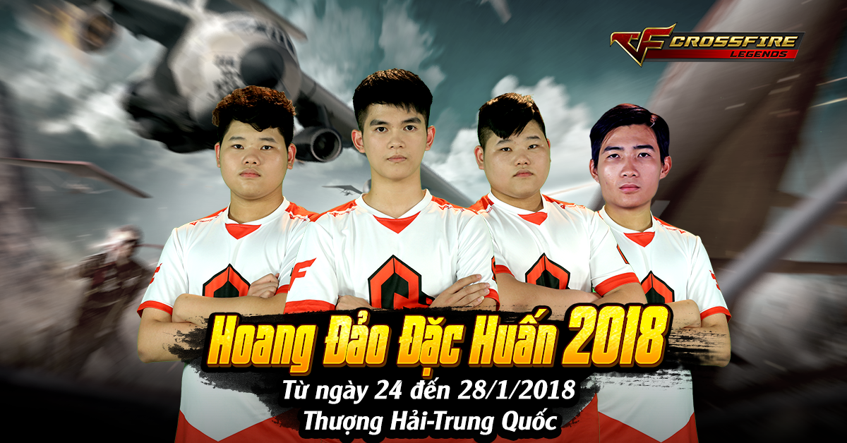 Tuyển CFL Việt Nam lên đường du đấu giải Hoang Đảo Đặc Huấn Thế Giới 2018