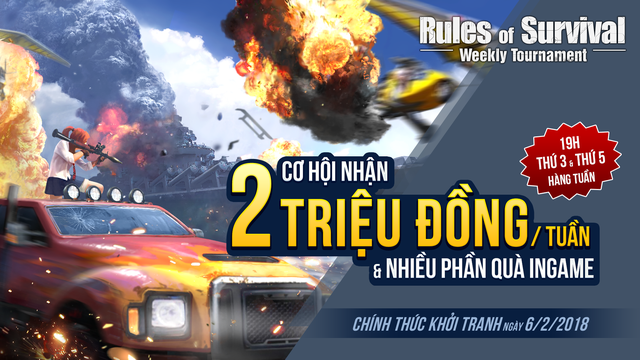 Hot! Giải đấu ROS mobile hàng tuần dành cho game thủ Việt