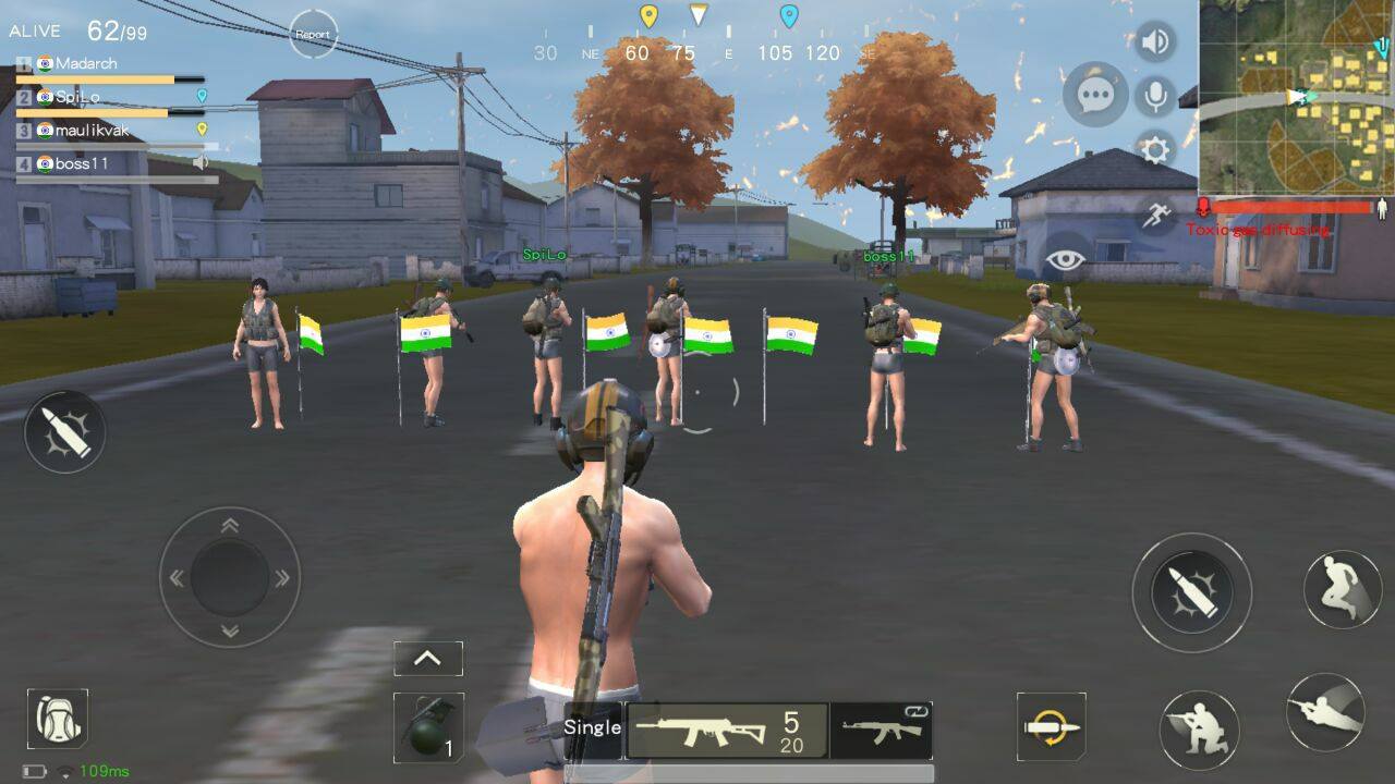 Survivor Royale là game đầu tiên cho phép “quốc chiến” trong thể loại Battle Royale