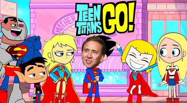 Nicolas Cage sẽ góp giọng cho nhân vật Superman trong Teen Titans GO! To the Movies