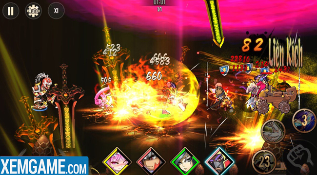 Bá Đạo 3Q – Game mobile đề tài Tam Quốc nhưng đồ họa đậm chất Nhật Bản
