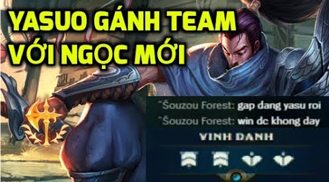 Liên Minh Huyền Thoại: Yasuo đi TOP quá bá đạo với ngọc mới Chinh Phục, nhận ngay 4 Vinh Danh!