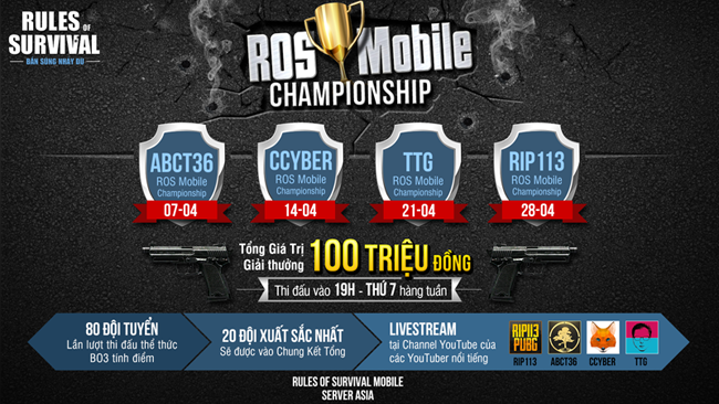 Top 5 ROS Mobile Championship tối nay sẽ vào tay ai?