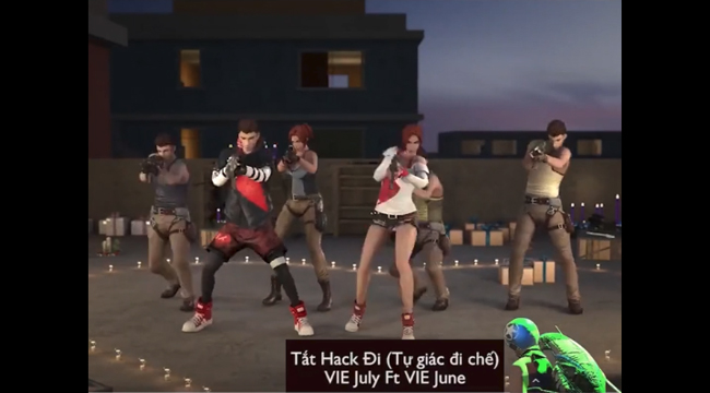 Xem qua bài rap của game thủ đả kích vấn nạn hack trong Rules of Survival