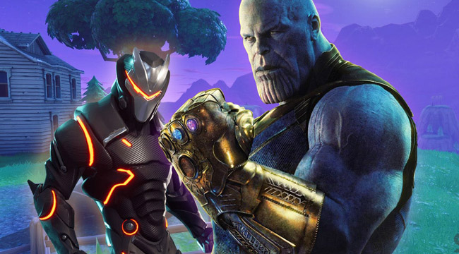 Làm rối loạn vũ trụ Marvel chưa đủ, Thanos mang Găng Tay Vô Cực sang “quẩy” trong Fortnite