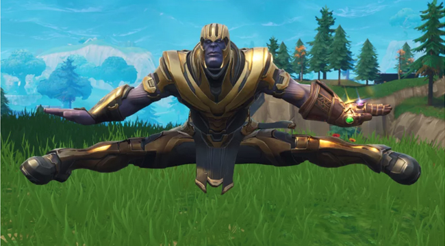 Vừa ra mắt chưa bao lâu, Thanos trong Fortnite đã ăn nerf sấp mặt….