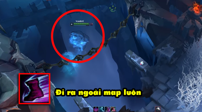 Liên Minh Huyền Thoại: Kích hoạt Giày mới có khả năng đi ra ngoài bản đồ