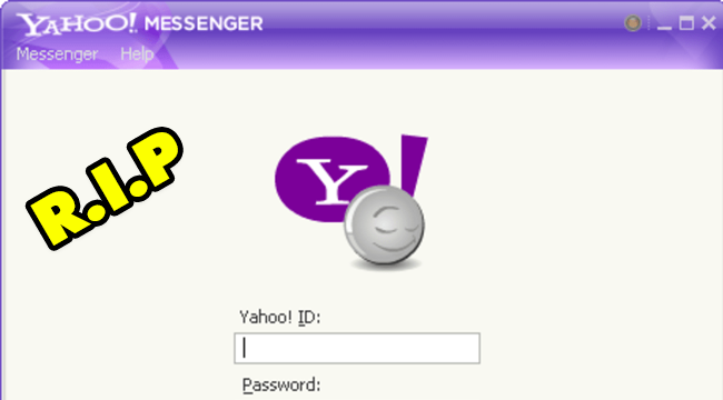 Yahoo Messenger sẽ chính thức đóng cửa vào ngày 17/07 – Kết thúc một huyền thoại!