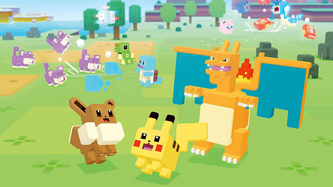 Pokémon Quest – game pokemon mới theo style khối vuông lạ mắt