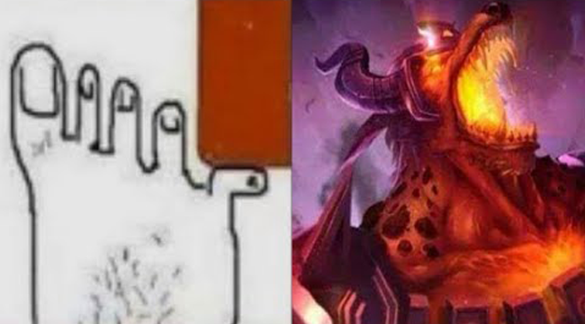 Chết cười với loạt ảnh Liên Minh Huyền Thoại Chế của game thủ