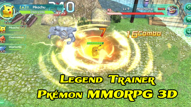 Legend Trainer biến Pokémon thành game MMORPG hấp dẫn