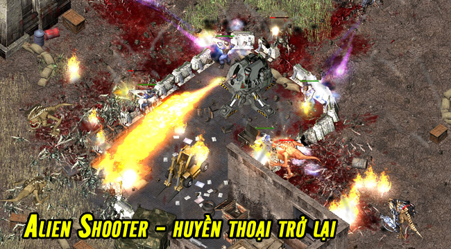 Alien Shooter 2 The Legend – sự trở lại của huyền thoại bắn súng trên game mobile