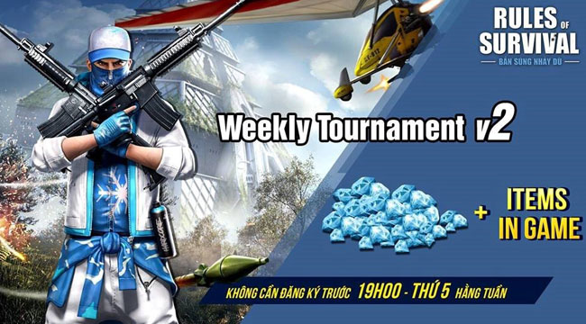 Nhanh tay tranh tài cùng ROS Mobile Weekly Tournament vào 19h ngày 9/8