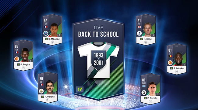 Fifa Online 4 ra mắt gói cầu thủ Back to School cùng Vòng quay may mắn nhân dịp năm học mới