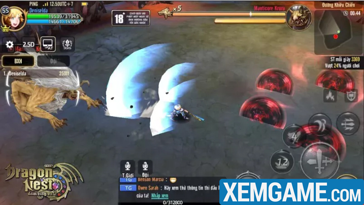 Dragon Nest Mobile | XEMGAME.COM