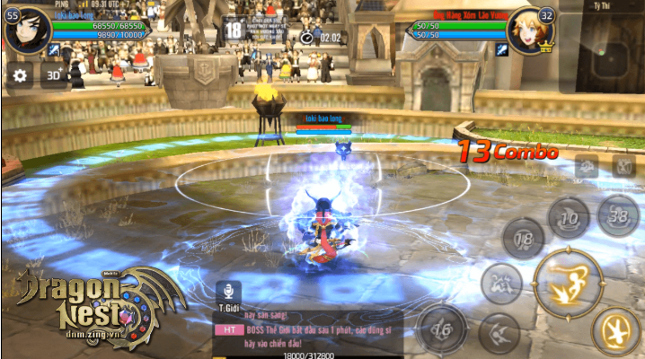 Dragon Nest Mobile VNG mang đến vô số tùy chọn chiến đấu riêng cho từng lớp nhân vật