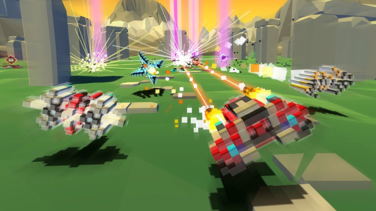 Hovercraft: Battle Arena – game bắn súng theo kiểu đấu trường đầy tươi sáng