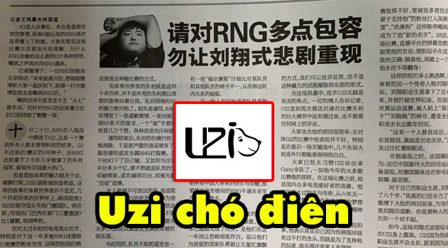 LMHT: Cộng đồng Trung Quốc vẫn chưa buông tha Uzi, liên tục xúc phạm và gọi là “Uzi chó điên”