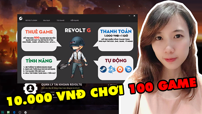 RevoltG – Ứng dụng thuê game bản quyền theo giờ cực kỳ tiện lợi và đơn giản ở Việt Nam