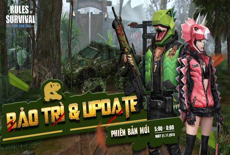 ROS Mobile update: Rocket RPG chính thức xuất hiện tại bản đồ thi đấu 120 người