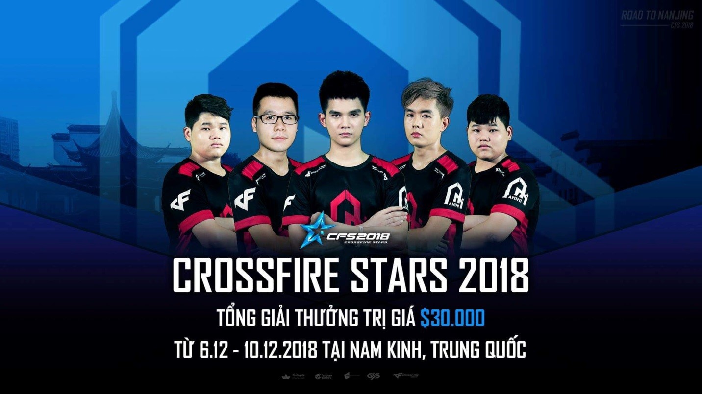 CrossFire Legends: AHIHI đã sẵn sàng chinh phục giải đấu CrossFire Stars tại Nam Kinh, Trung Quốc