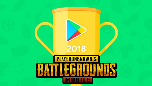 PUBG mobile vinh dự là tựa game hay nhất Google Play năm 2018