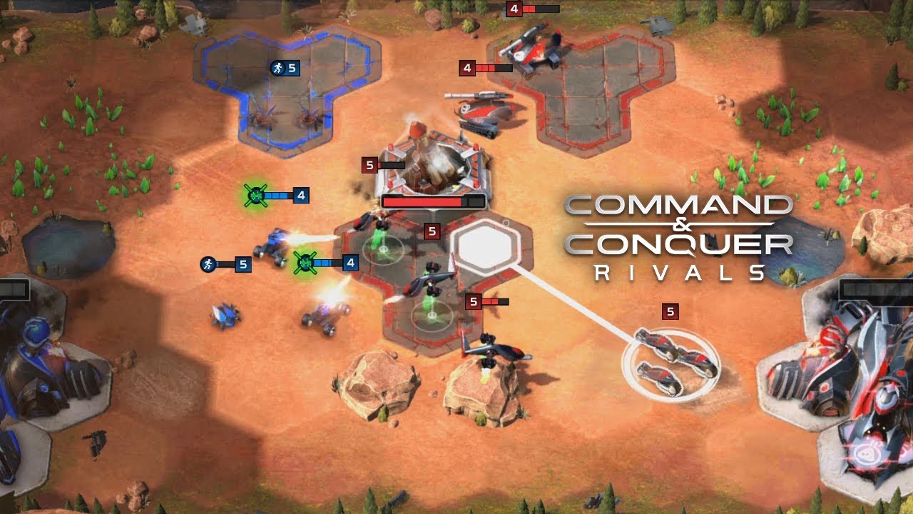 Command & Conquer: Rivals – tựa game đầy tranh cãi chính thức ra mắt toàn cầu