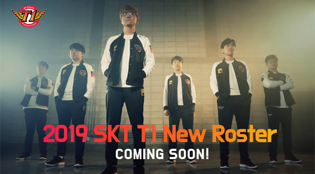 Liên Minh Huyền Thoại: SKT T1 tung trailer giới thiệu đội hình mới 2019