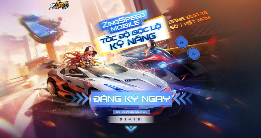 ZingSpeed Mobile vừa mở đăng ký trước mà đã có hơn 50.000 game thủ “đặt gạch”