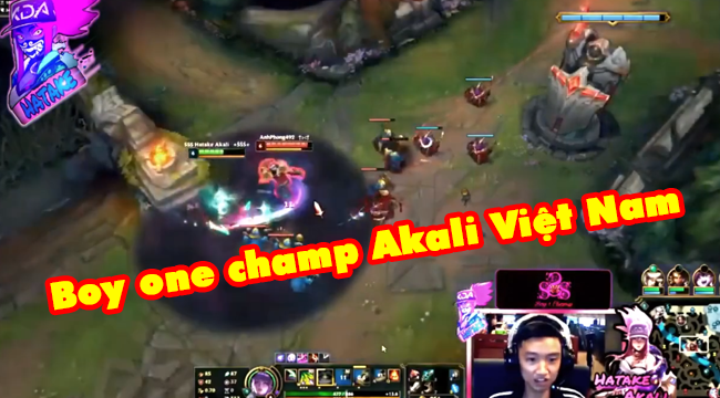Liên Minh Huyền Thoại: Hatake Akali – Boy one champ Akali của Việt Nam