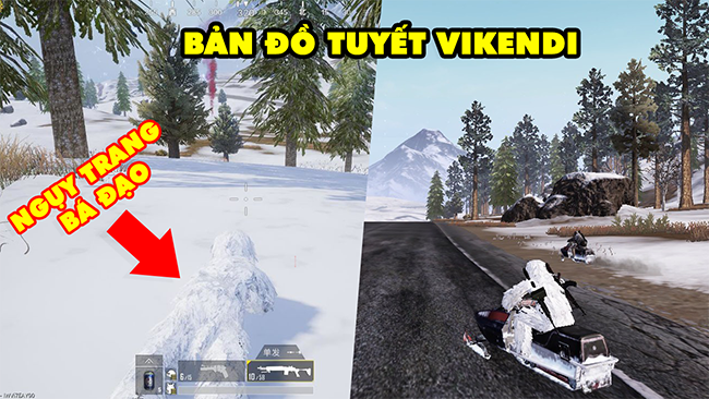 Cận cảnh bản đồ tuyết Vikendi trong PUBG Mobile, nơi dấu chân in trên tuyết sẽ là thứ giết chết bạn