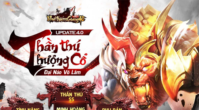 Xemgame tặng 300 giftcode game Nhất Kiếm Giang Hồ mừng Big Update 4.0
