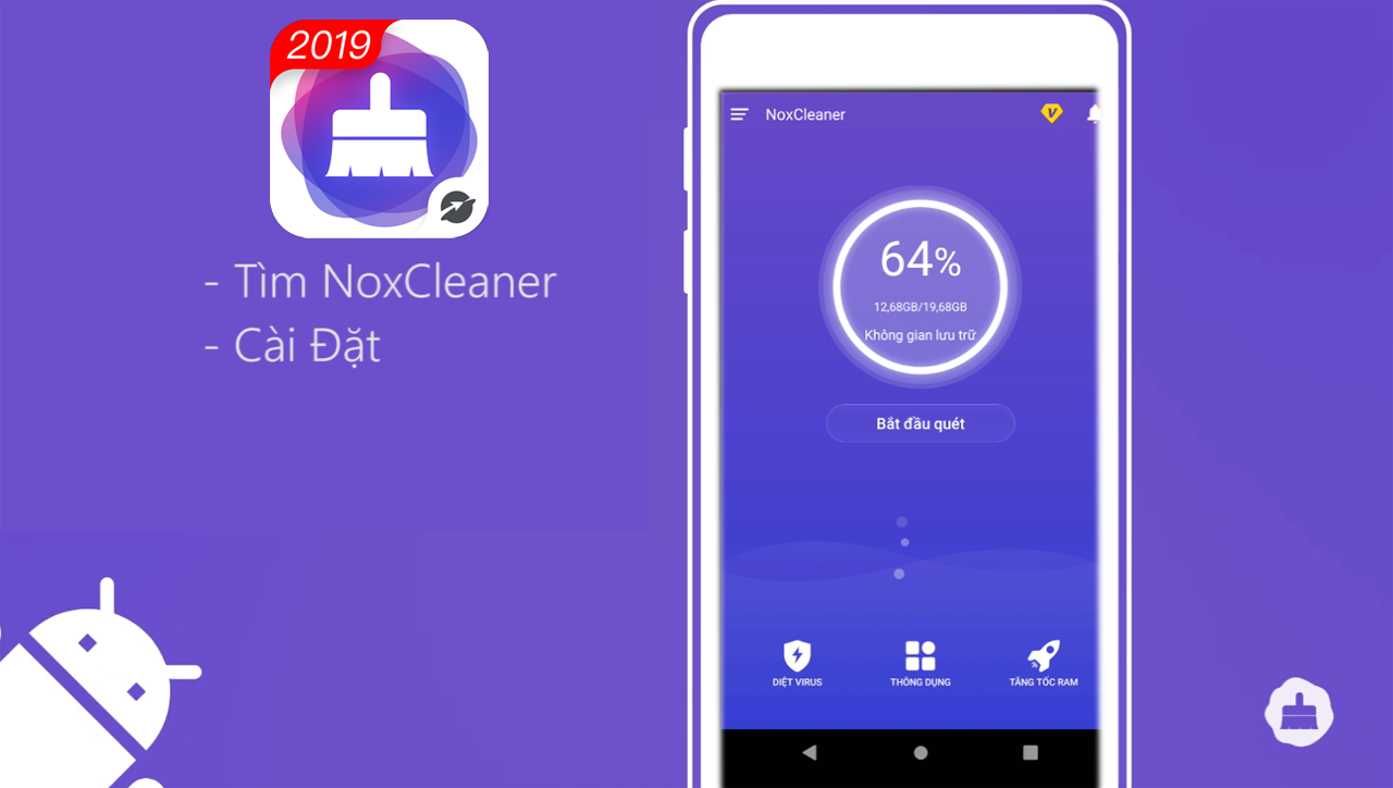 Ứng dụng NoxCleaner là cứu cánh cho tình trạng đơ, giật trên điện thoại di động