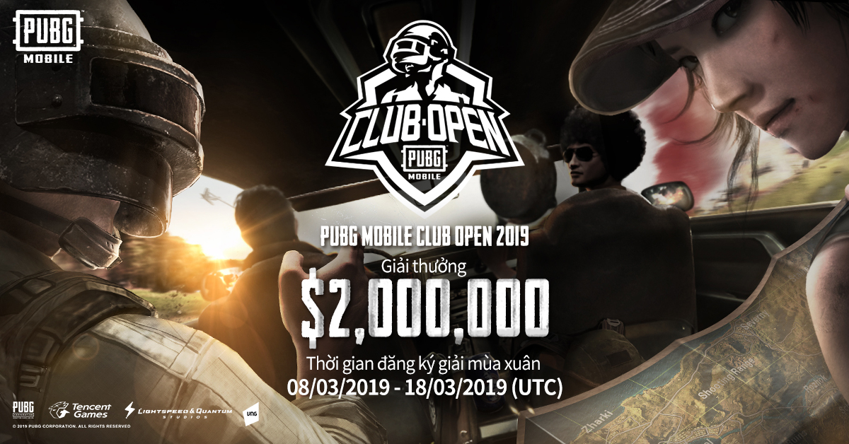 PUBG Mobile Việt Nam công bố giải đấu toàn cầu trị giá 2 triệu đô