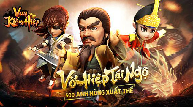 Xemgame tặng 300 giftcode tựa game Vua Kiếm Hiệp nhân dịp ra mắt