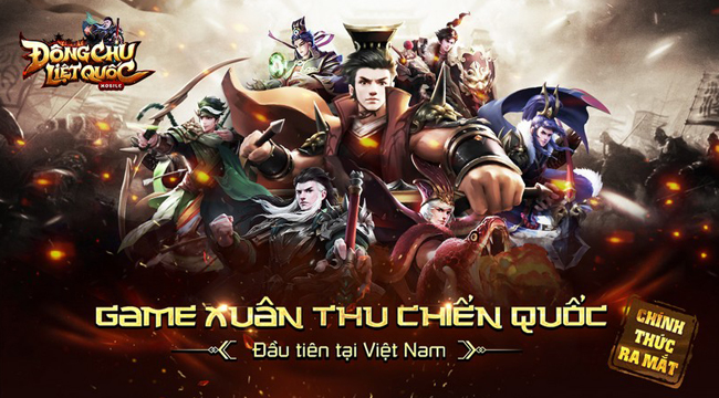 Xemgame tặng 300 giftcode game Đông Chu Liệt Quốc Mobile nhân dịp ra mắt