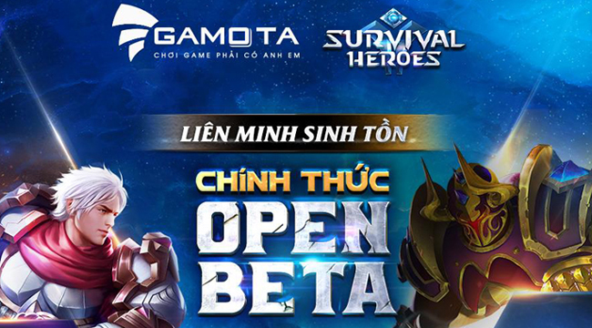 Survival Heroes Việt Nam tặng giftcode khủng nhân dịp chính thức Open Beta