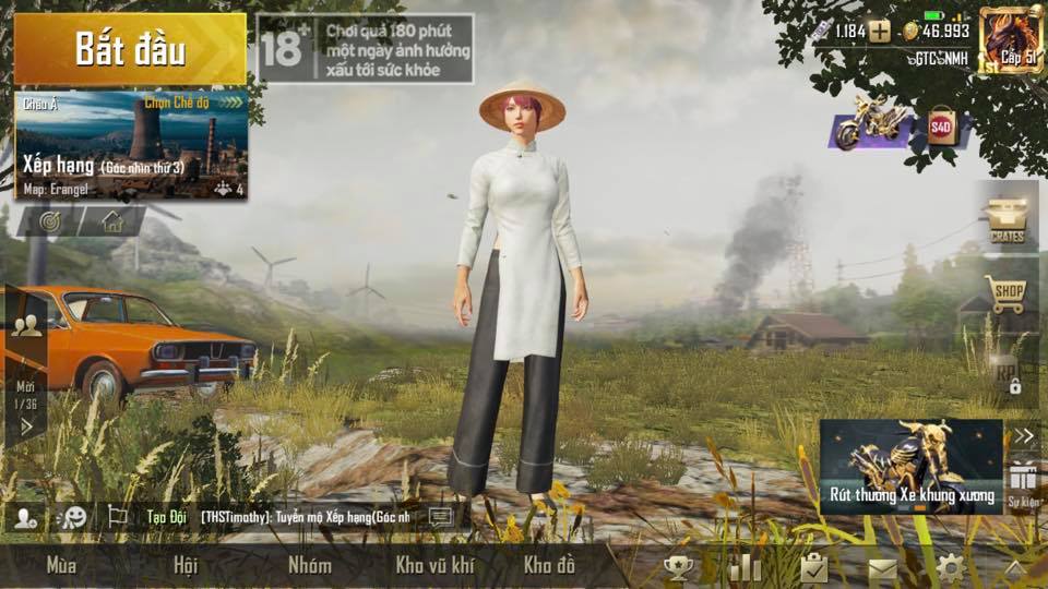 Game thủ Việt giờ có thể đổi Áo Dài Nón Lá bằng mảnh trang phục rồi !!!