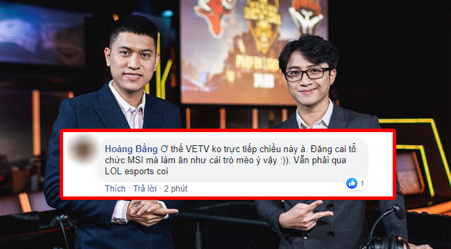 LMHT: Trớ trêu giải đấu MSI 2019 được tổ chức ở VN nhưng khán giả không được xem tiếng Việt