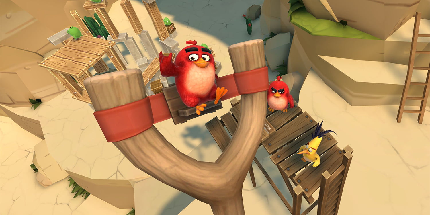 Angry Birds AR: Isle of Pigs – chơi “bắn ná” theo phong cách thực tế ảo