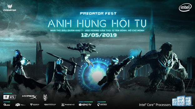 Predator Fest 2019 – Anh Hùng Hội Tụ: Sự kiện lớn nhất trong năm của Acer với hàng ngàn phần quà hấp dẫn dành cho game thủ Việt