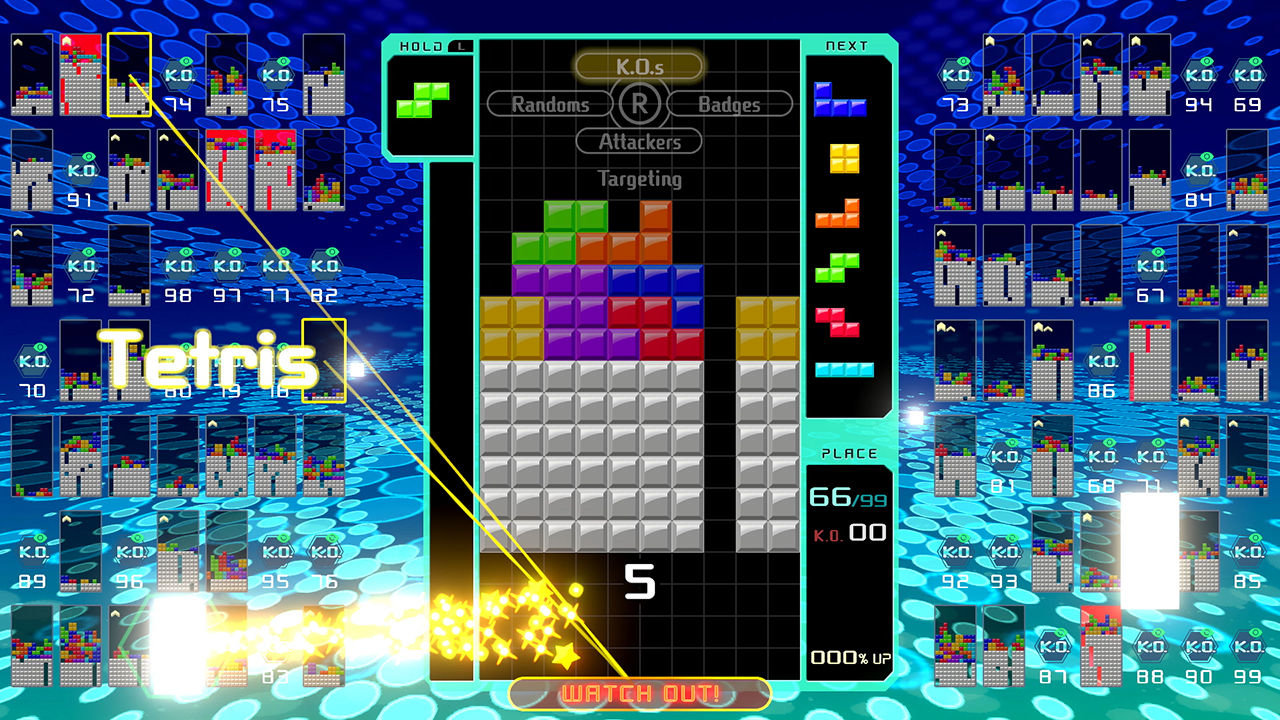 Tetris Royale là tựa game cho phép bạn 1v99 trong thế giới của Tetris