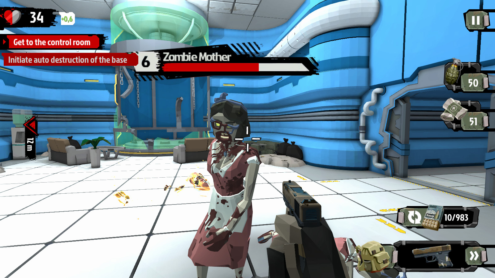The Walking Zombie 2 – game bắn súng sinh tồn zombie với đồ họa độc lạ