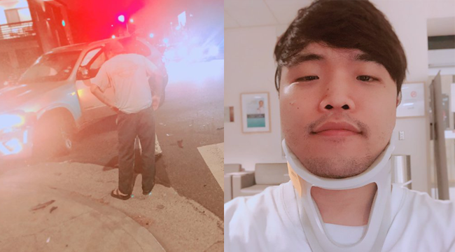Liên Minh Huyền Thoại: Impact bị chấn thương cổ vì đụng xe Uber