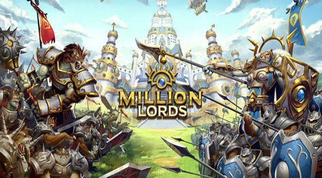 Million Lords: game chiến thuật với thế giới rộng lớn để game thủ thỏa sức công thành chiếm dất