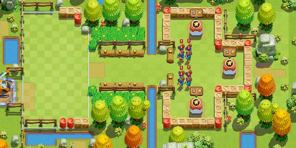 Rush Wars là tựa game được làm theo chuẩn công thức của Supercell