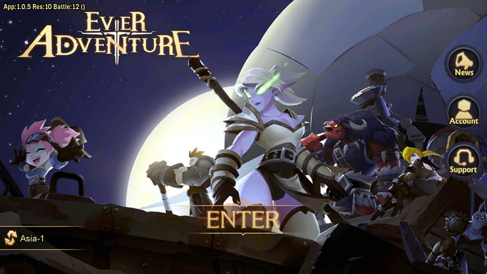 Ever Adventure – MMORPG 2D cuộn cảnh mở ra một thế giới giả tưởng thú vị